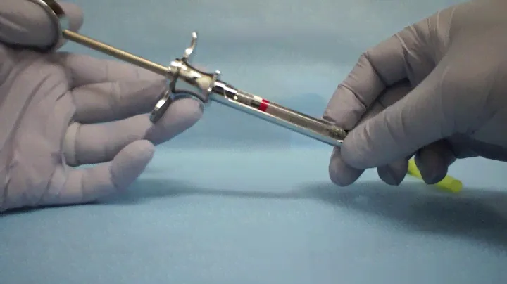 Assembling the Syringe, Needle, and Cartridge