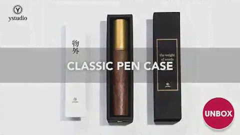 Ystudio Classic Pen Case unbox