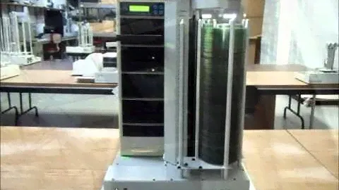 Hera 9 Standalone Automated 9-Drive | CD DVD Blu-Ray Disc Duplicator w/ 900 Disc Capacity