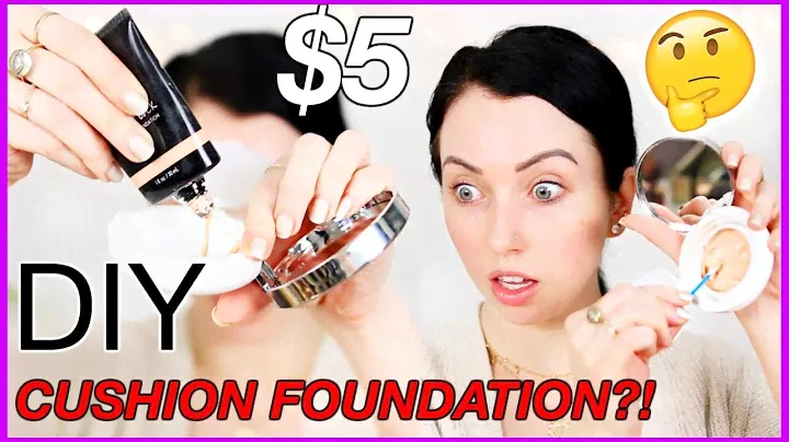 MAKE YOUR OWN PERFECT CUSHION FOUNDATION?! $5 Foundation Friday DIY