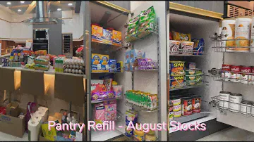 PANTRY REFILL - AUGUST STOCKS | Modern Nanay