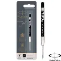 Черный гелевый стержень Parker (Паркер) Gel Pen Refill F в блистере