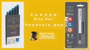 Parker Beta Neo Fountain Pen How To Use Cartridge Of Parker Official