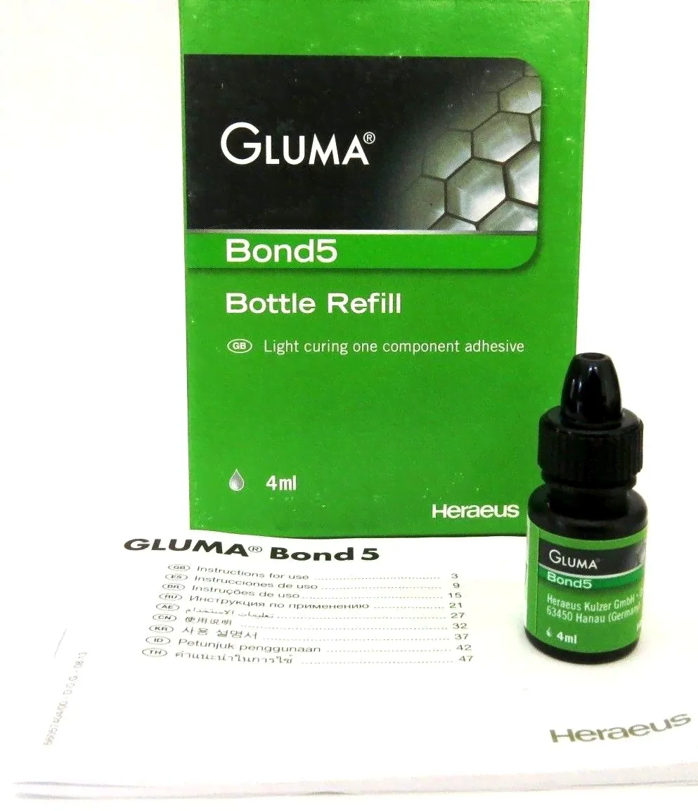 Стоматологическое оборудование HERAEUS-KULZER GLUMA BOND5 BOTTLE REFILL - 4 ML BOND + DESENSITIZER ORIGINAL
