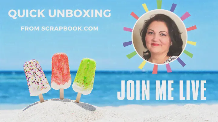 REPLAY - Quick Unboxing of my Scrapbook.com order