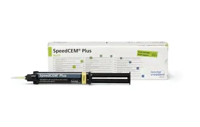 SpeedCEM Plus Refill Yellow 9 г -цемент композитный самопротравливающий самоадгезивный SpeedCEM Plus 9 г, цвет желтый - 1 шт