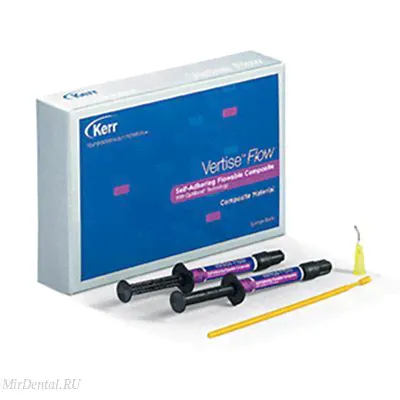 Vertise Flow Refill, цвет А2 - самопротравливающий самоадгезивный композитный материал Kerr-0