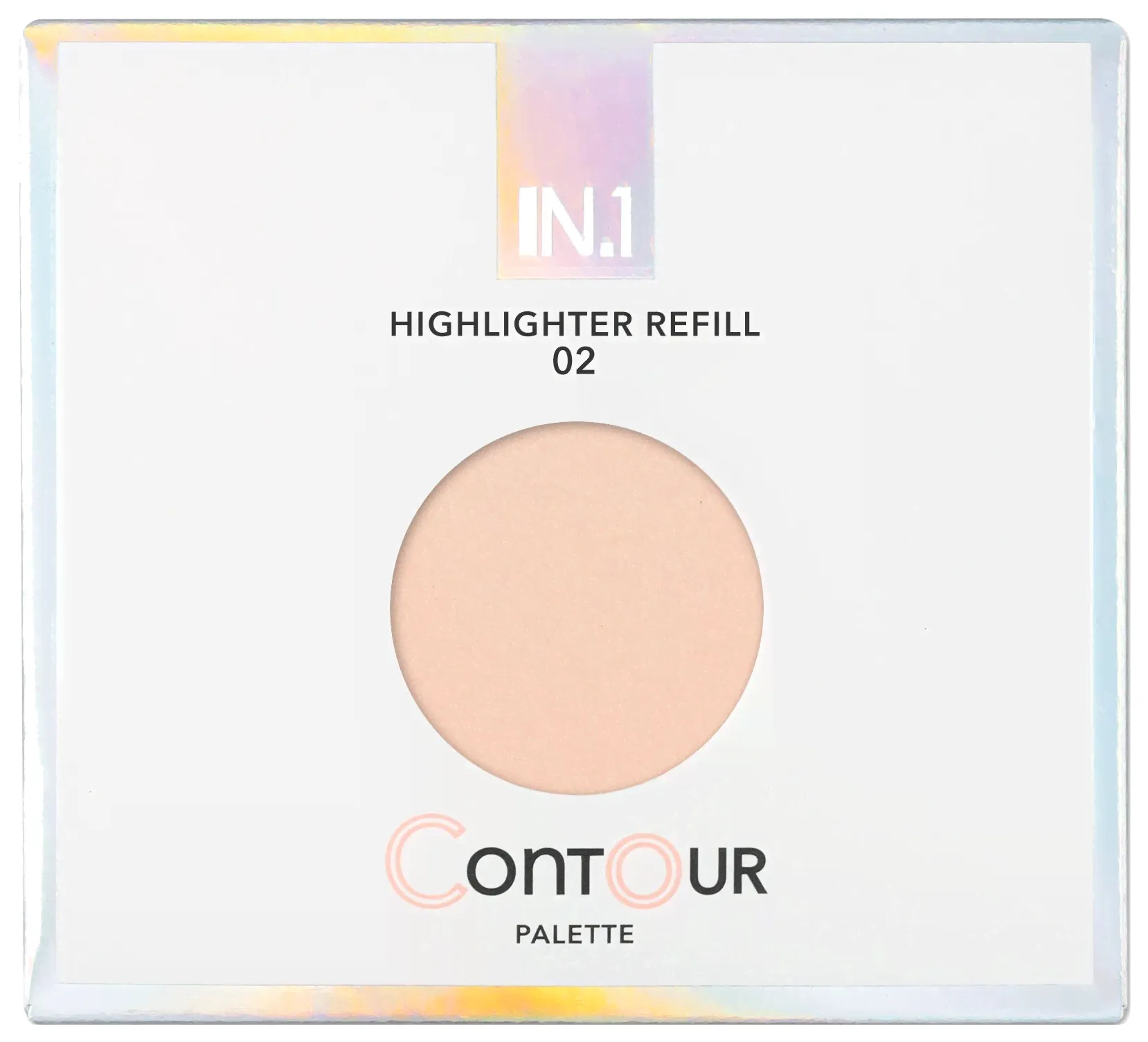 Сменный блок хайлайтера N.1 Contour Palette Highlighter Refill 02